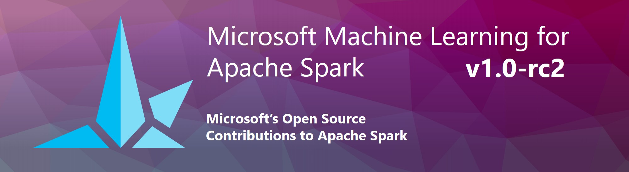 Microsoft ML for Apache Spark v1.0.0-rc2